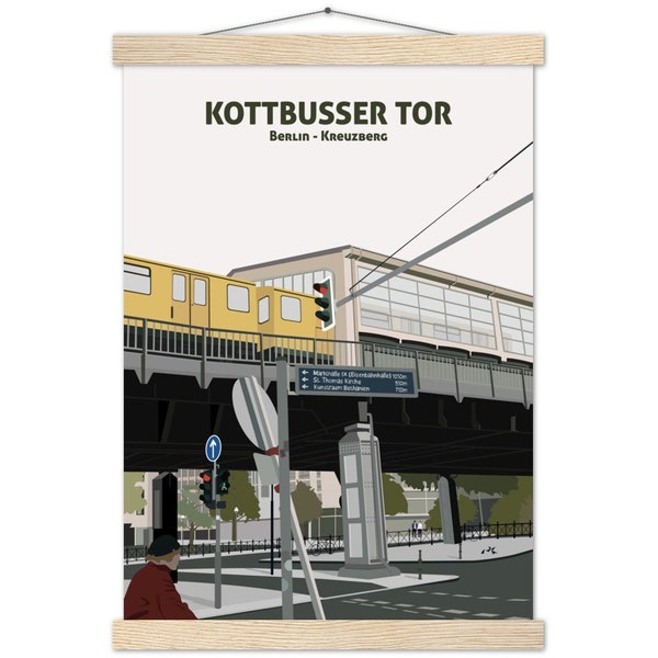 Kottbusser Tor Kreuzberg Poster