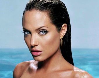 ANGELINA JOLIE 8x10 Celebrity Photo Photograph