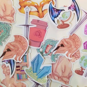 Aesthetic waterproof sticker mystery pack, sticker set, vinyl stickers