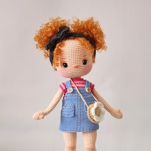 Amigurumi Doll- Amigurumi Doll for sale- Crochet Princess Doll: Handmade Cotton Amigurumi Doll