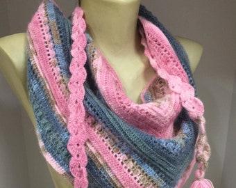 Handmade Crochet   Shawl , Crochet Shawl, Shawl Wrap Crochet, Shawl, Shawl Wrap, Boho Wrap Shawl, Accessories