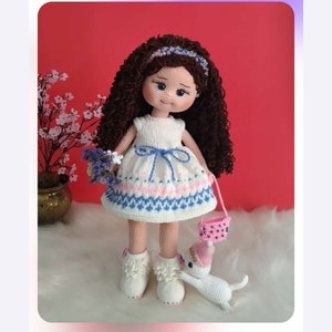 Amigurumi doll For Sale, Princess Doll For Sale, Stuffed Doll, Crochet Princess Doll, Crochet Doll For Sale , Princess doll , best sellers