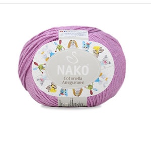 Nako Cotonella Amigurumi- Nako- Amigurumi Yarn- Knitting Yarn- Crochet - Premium acrilic yarn-anti allergenic yarn - best sellers