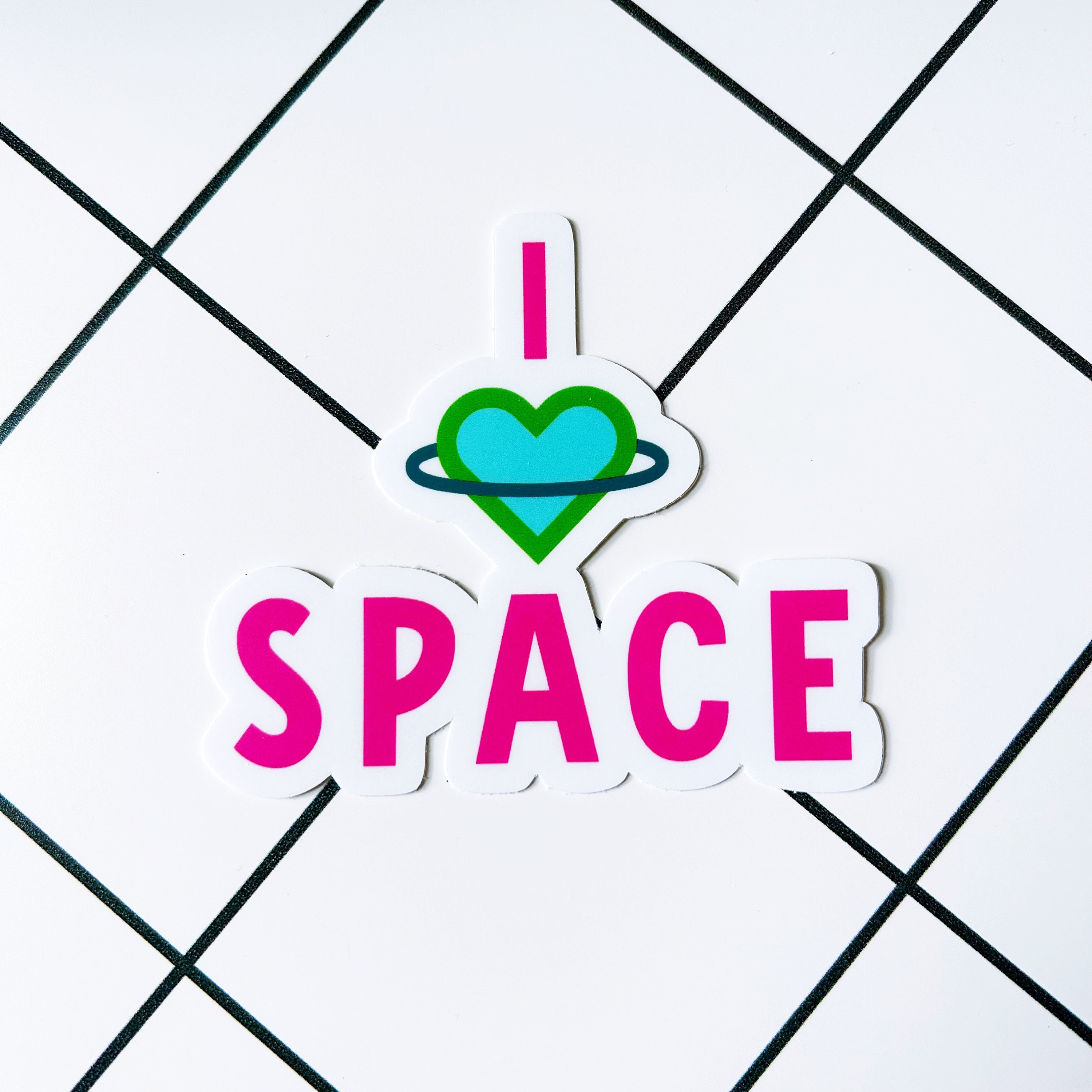 Space Stickers | Die Cut, Vinyl Sticker (space Gift, Space Sticker ...
