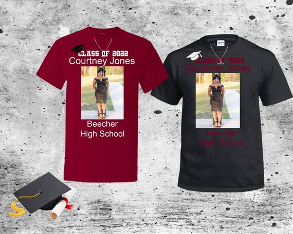 Graduation T-shirts Class of 2022 
