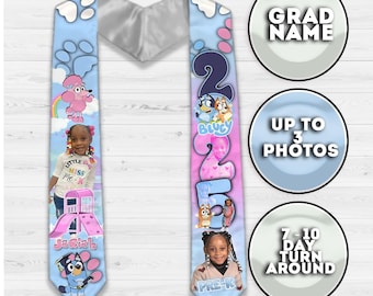 Custom PreK Graduation Stole and Matching T-Shirt 3D Graduation T-Shirts, Class of 2025, Congratulations,kindergarten