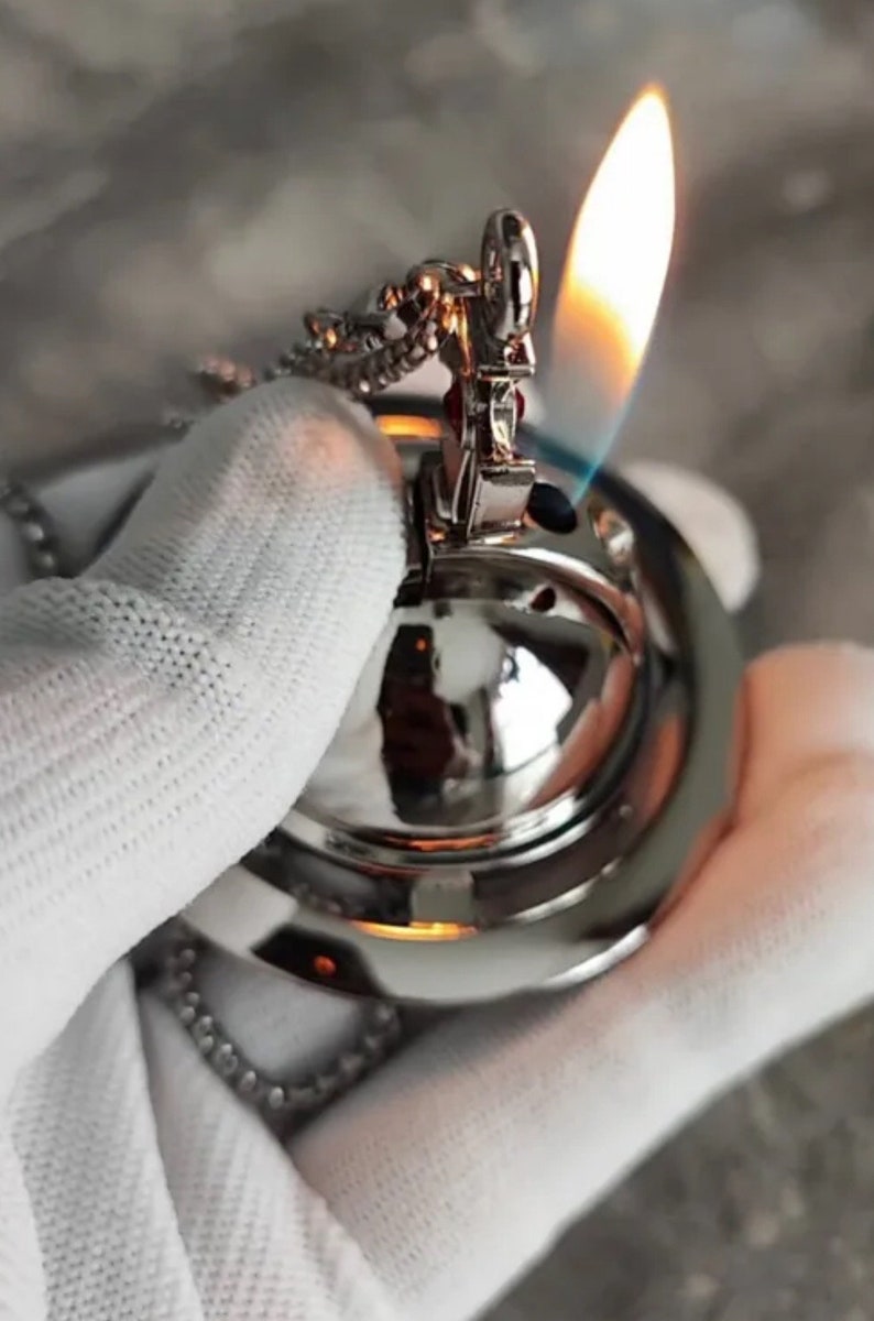 Anime nana Okazaki shinichi shin collana accendino ciondolo costume accendino argento immagine 2