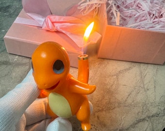 Monster charmander gas lighter with gift box