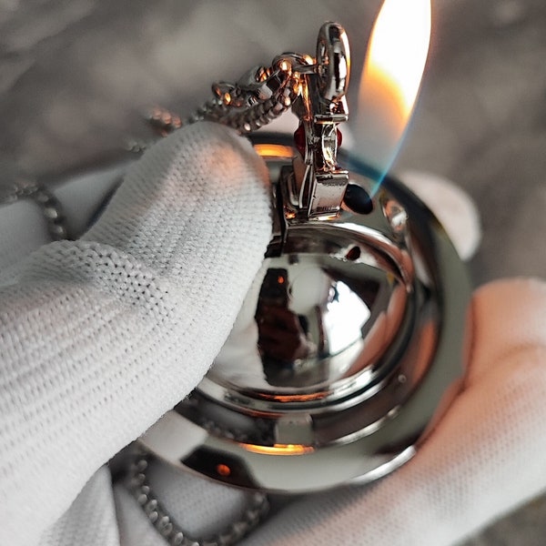Anime Nana Okazaki Shinichi Schienbein Halskette Feuerzeug Anhänger Kostüm Feuerzeug Silber