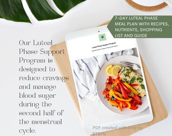 7-Day Luteal Phase Meal Plan