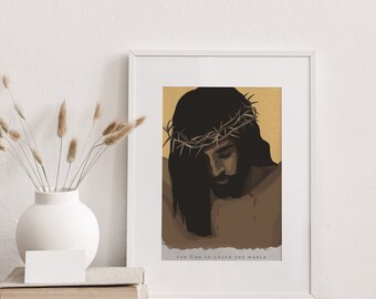 Christ Crucified: Fine Art Print