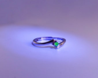 Uranium Glass Ring