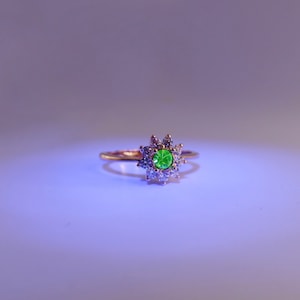 Uranium Glass Ring