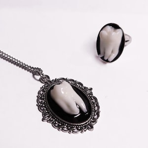 Custom Human Tooth Ring or Necklace