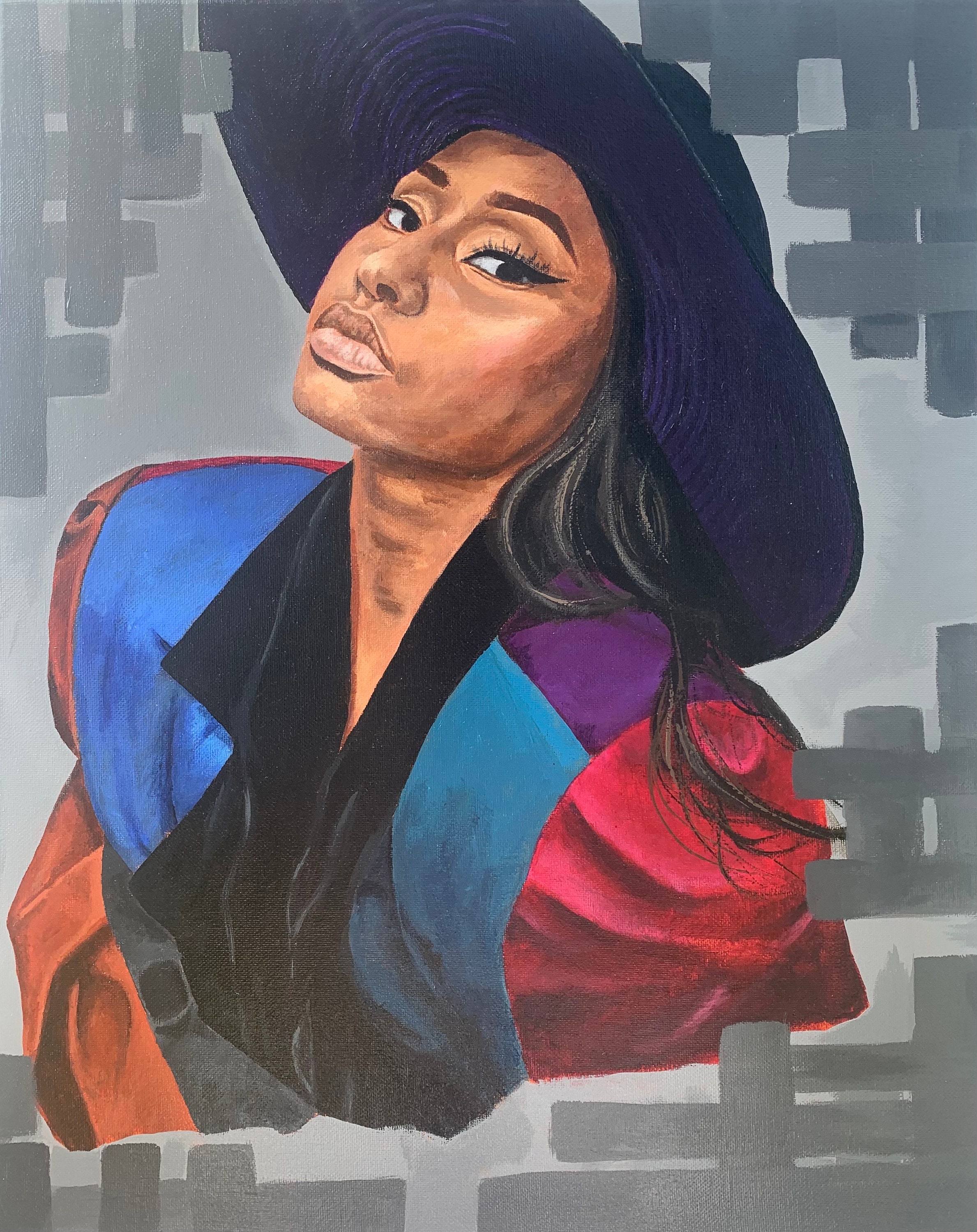 Nicki Minaj Original Acrylic Painting - Etsy