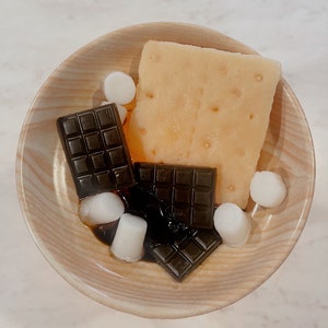 S’mores Wax Melts | Campfire Wax Melts | Wax Melts for Warmer | Wax Melts Food Shaped | Wax Melts Fall | Wax Melts Food | Food Wax Melts