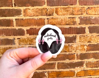Pegatina de audiolibro Girlie
