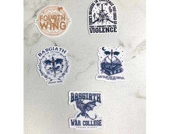 Paquete de pegatinas de la cuarta ala