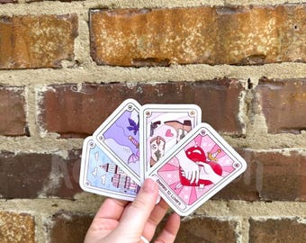 Pegatina de tropo de libro