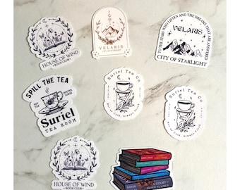 Paquete de pegatinas ACOTAR