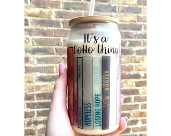 16oz It's a CoHo thing Glass Tumbler