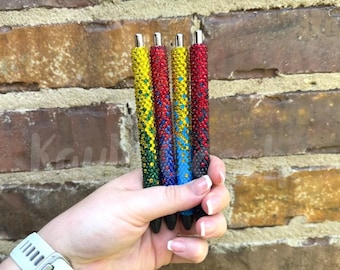 ¡Bolígrafos de diamantes de imitación del equipo deportivo!