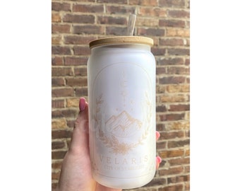 Vaso de vidrio Velaris de 16 oz