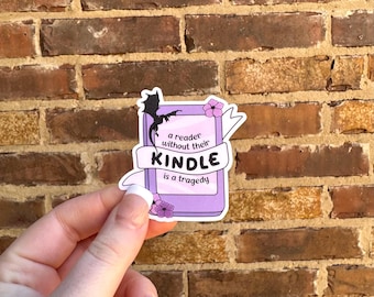 Lector sin su pegatina Kindle