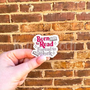 Born to Read Sticker