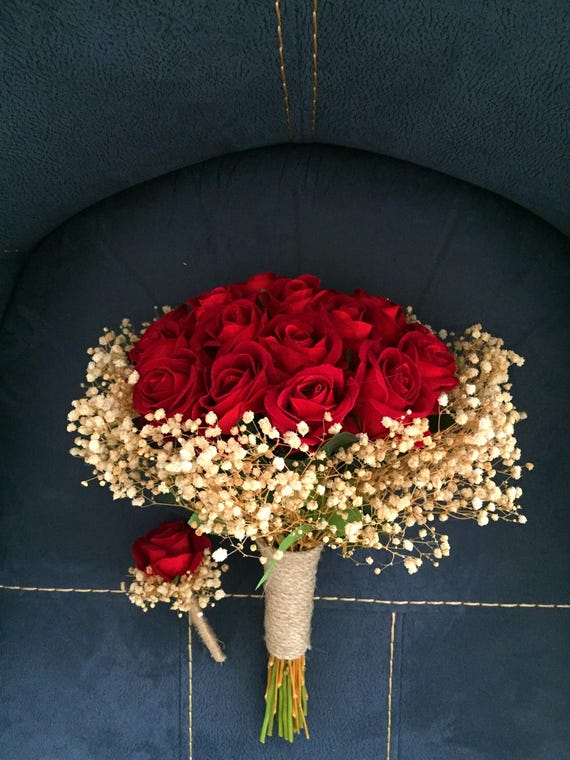 Bride red rose bouquet wedding 60 photos — free download
