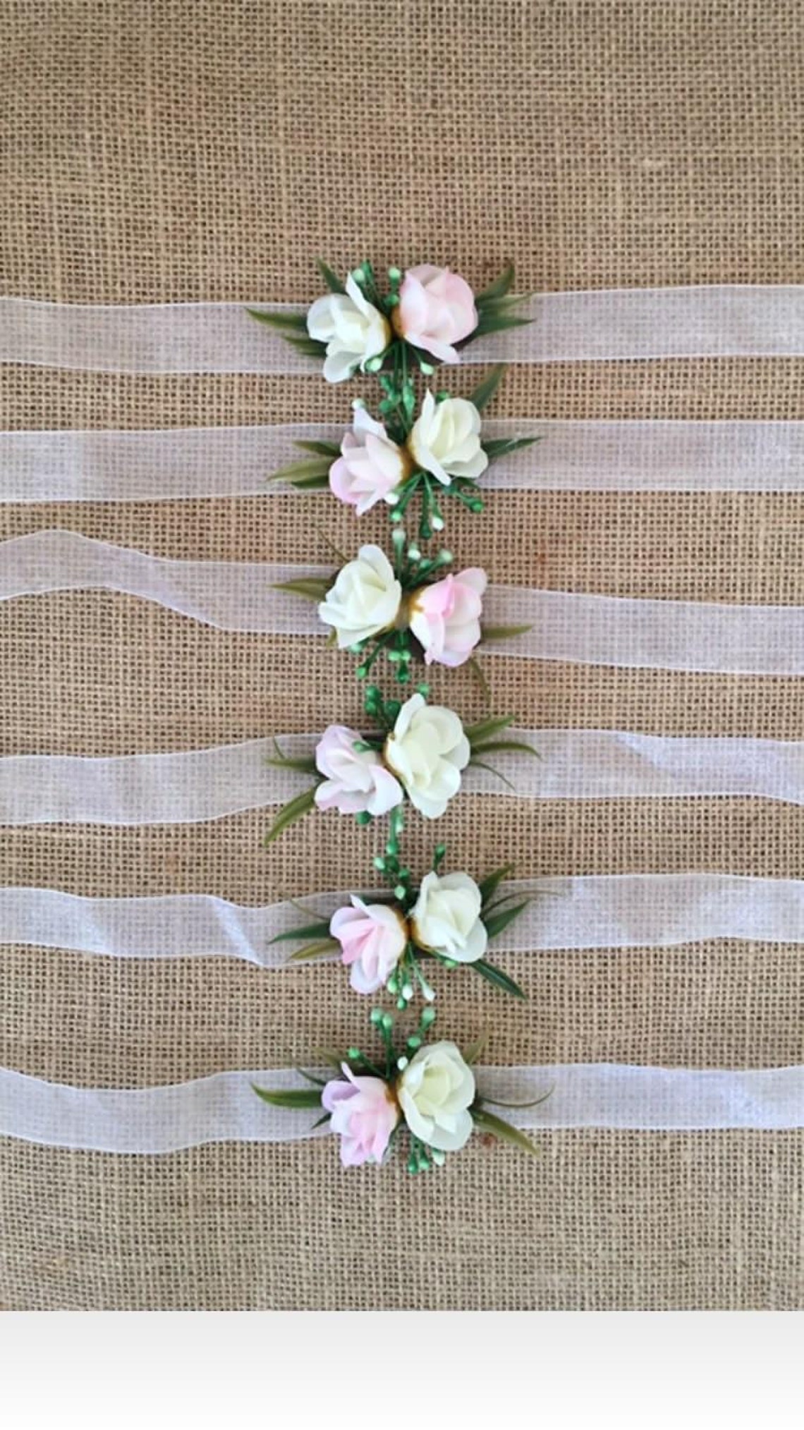 Bridesmaid Bracelet Bridesmaid Flower Bracelet Bridal Etsy