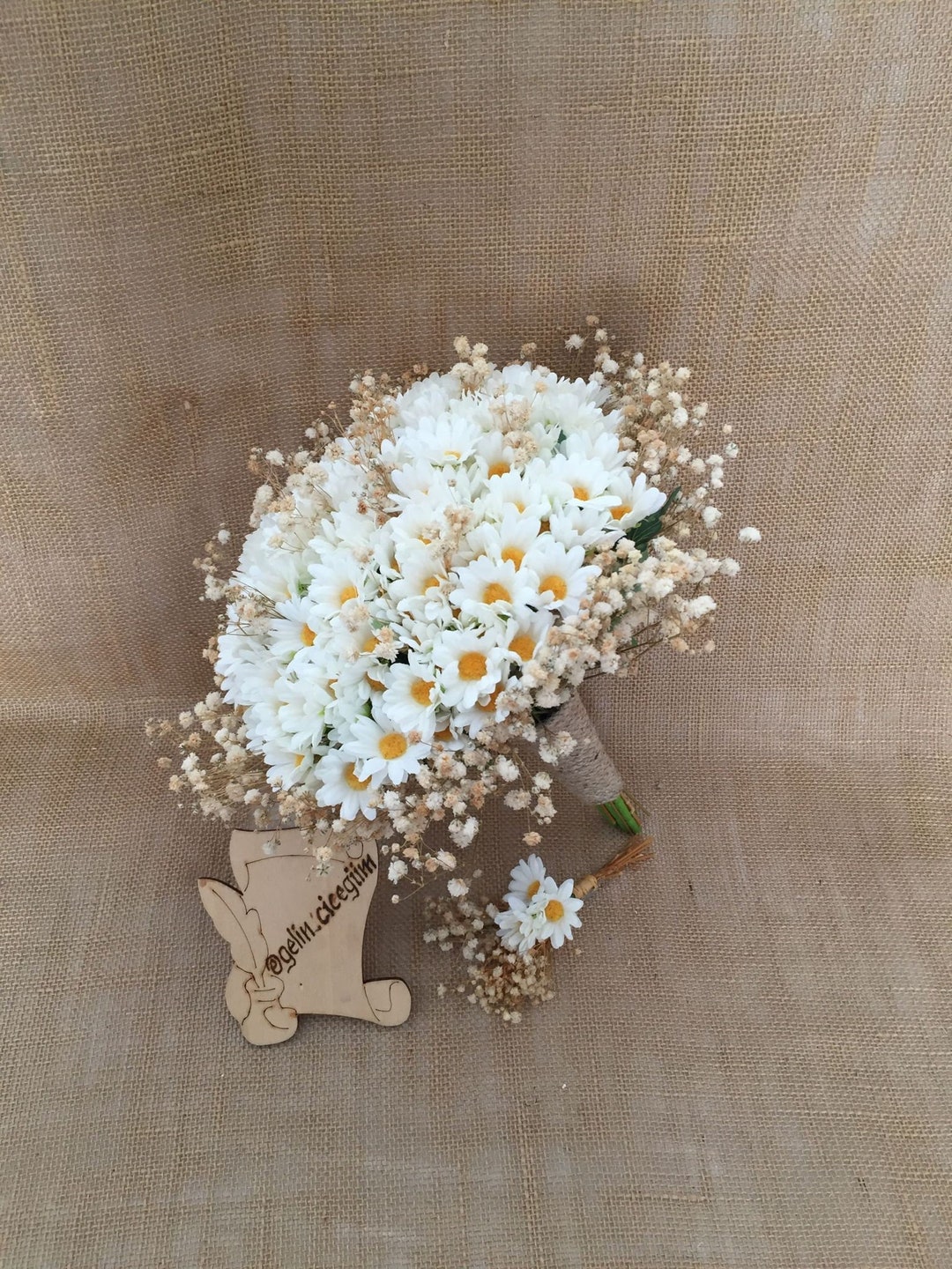 Daisy Bridal Flower, Daisy Bridal Bouquet, Daisy Bouquet, White Daisy