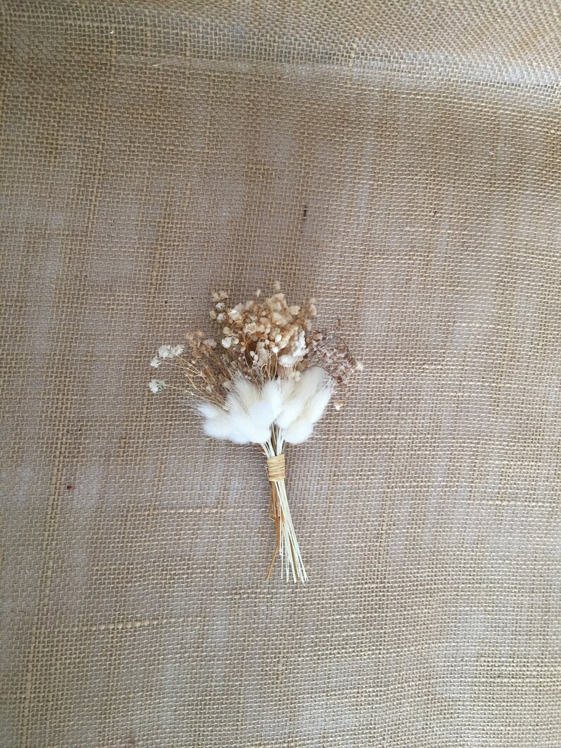 Dry Flower Bridal Bouquet Dried Flower White Rose Bouquet Etsy