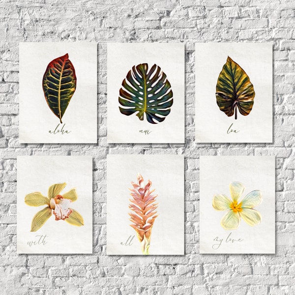 Hawaiian Wall Art Etsy