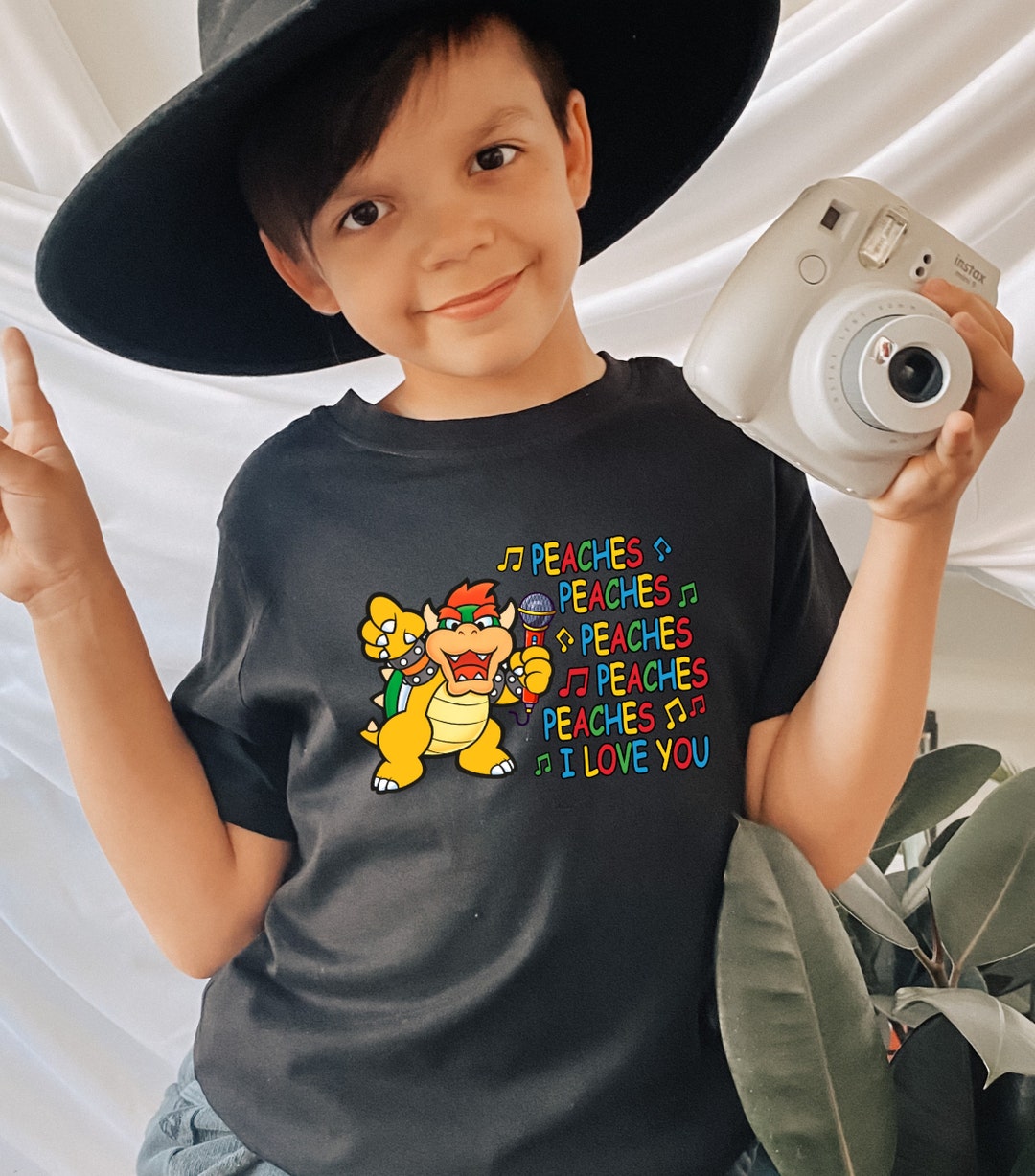 Peaches Song Shirt, Super Mario Shirt, Super Mario Bowser Shirt, Bowser