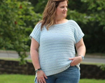 Lightweight Crochet Top | Crochet Pattern PDF DIGITAL