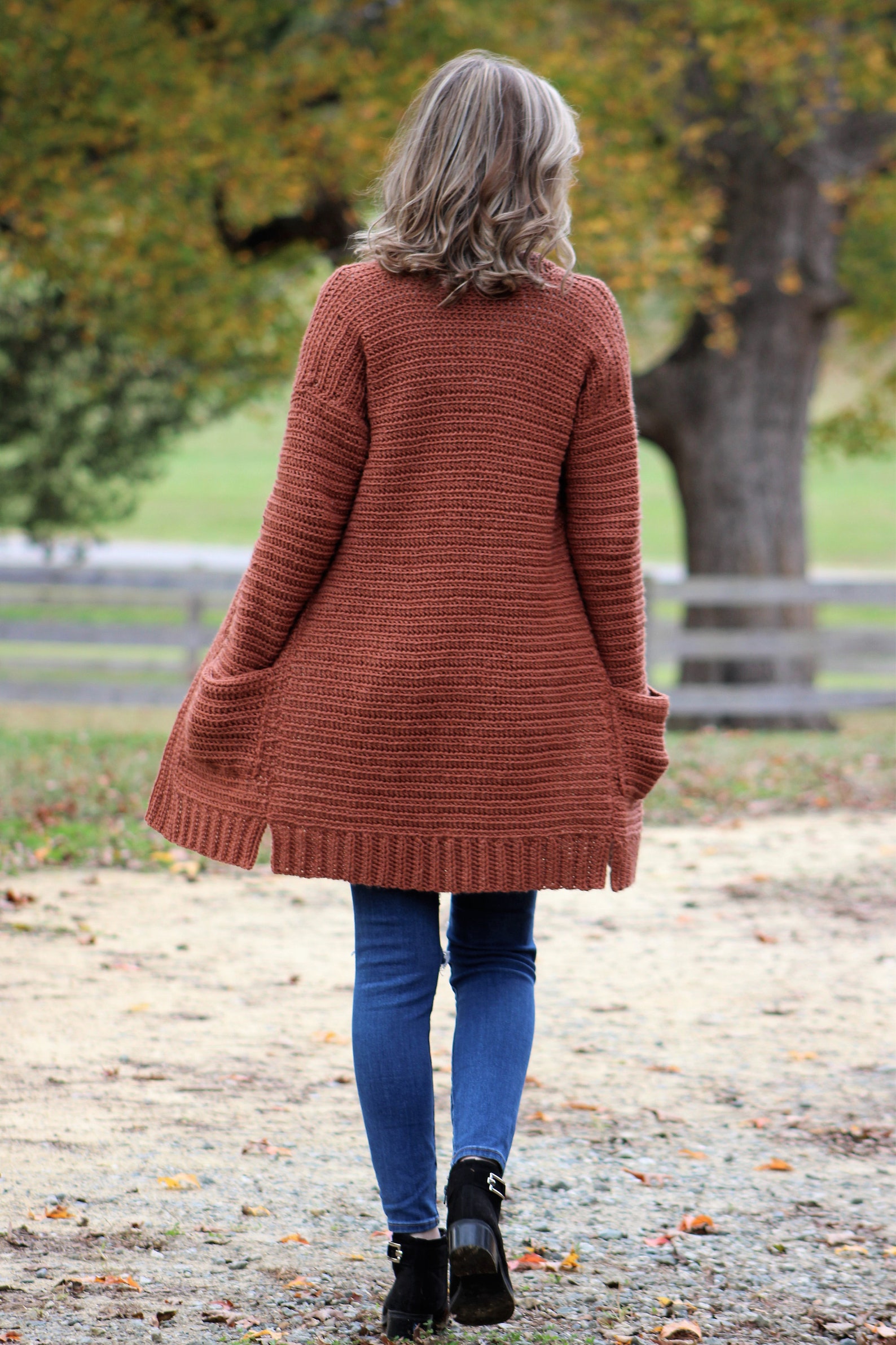 Harvest Cardigan / Crochet Cardigan Pattern for Sizes XS5X Etsy