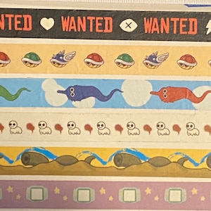 Fita decorativa Fandom Washi