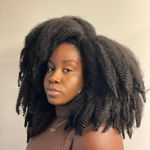 Crochet Wig Afro Kinky Wig Kinky Curly Afro Wig - Etsy