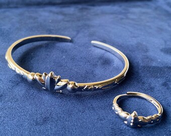 Freezing, Freezing adjustable size bracelet, Freezing ring, Freezing bracelet, Freezing adjustable ring, Freezing