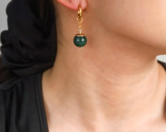 GOKU,goku cosplay,Goku earring,anime earring,Cos,Natural stones, earrings or clips