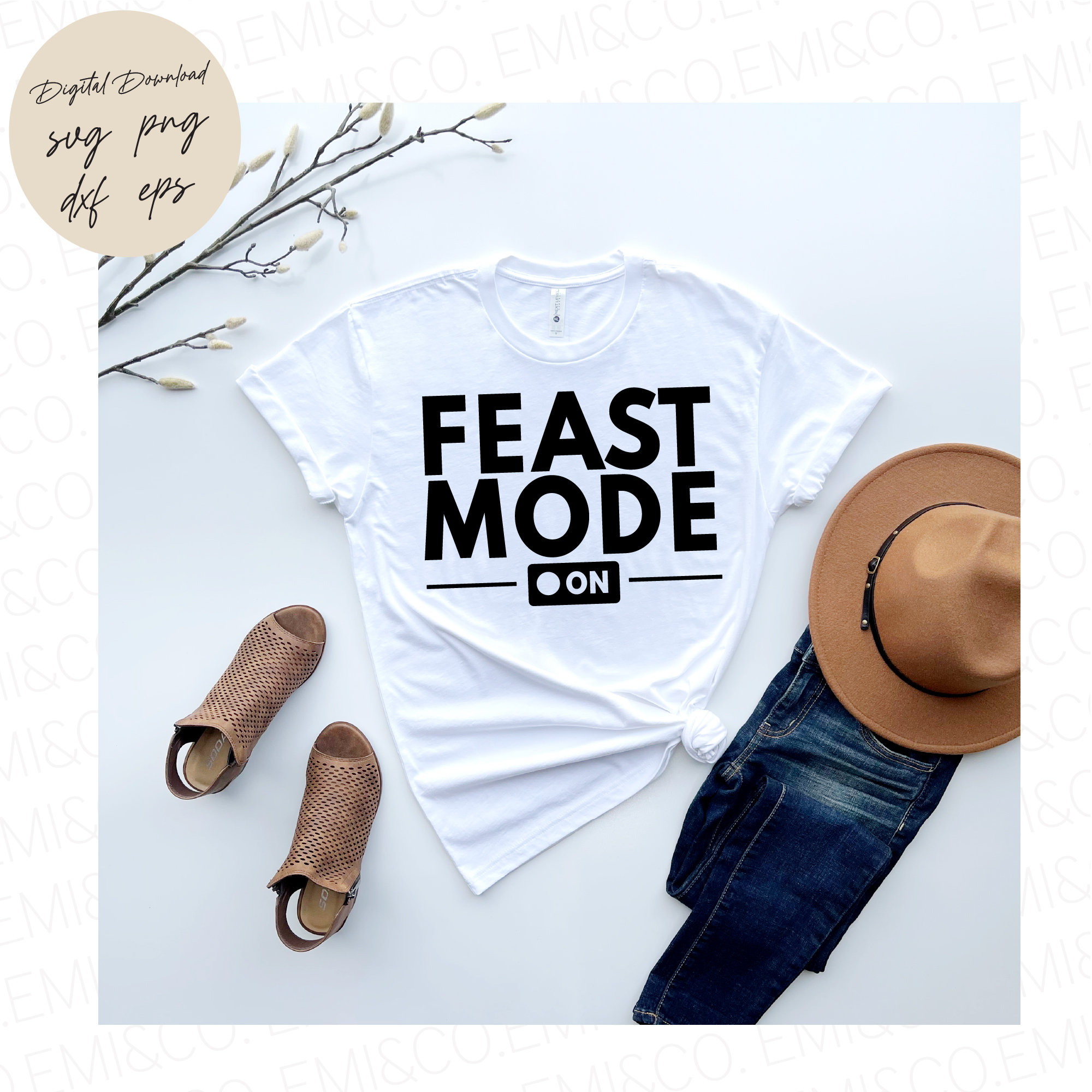 Feast Mode SVG, Thanksgiving SVG, - Etsy