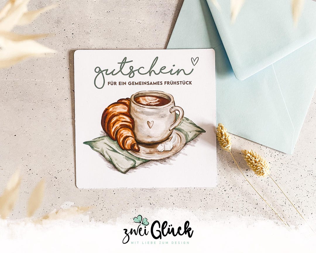Breakfast Voucher | Invitation for Breakfast Together | Ready-made ...