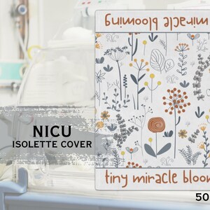 Incubadora de la Unidad de Cuidados Intensivos Neonatales de la UCIN, manta Minky, manta aislante con forma de jirafa, regalo para bebés prematuros en flor.