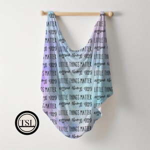 Unità di terapia intensiva neonatale di terapia intensiva neonatale Coperta fasciatoio per neonato Copertura per incubatrice Viola Blu Neonato prematuro Doccia prematura Idea regalo