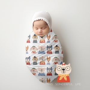 Dog Lover Print Newborn Baby Swaddle Blanket Perfect Baby Shower Gift Idea Puppy Dog Nursery Baby Room Decor Pack your Hospital Bag