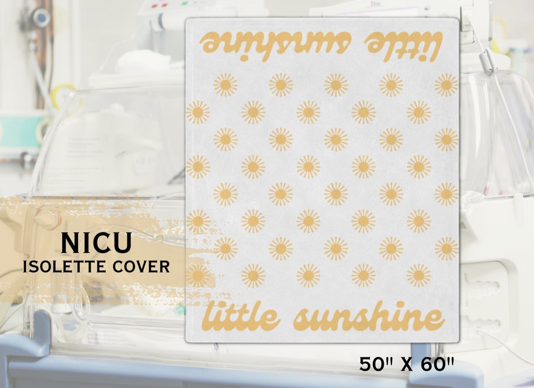 NICU Neonatal Intensive Care Unit Incubator Blanket Cover Giraffe