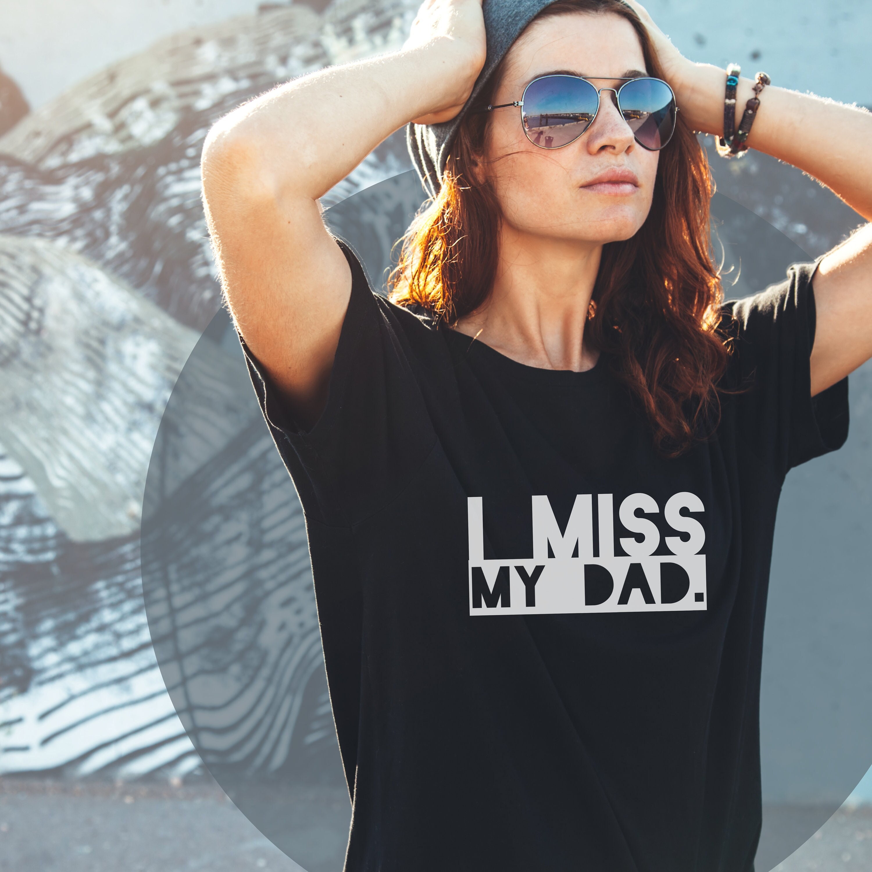 Uomo T-Shirt Leben Secondo Morte Senza Significa Tochter Vatertag - Foto 14