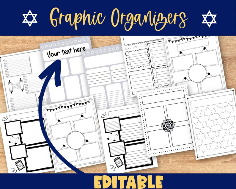 Worksheet Templates for Jewish Teachers | Writing Templates | Hebrew ...