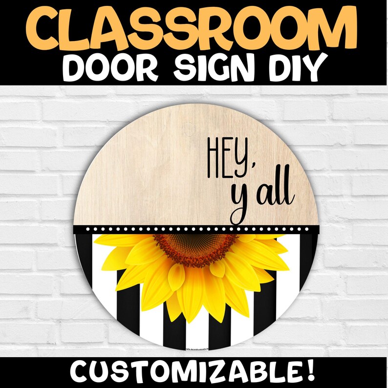 Sunflower Classroom Theme Name Signs for Teachers Editable Welcome Sunflower Classroom Theme Name Signs for Teachers Editable Welcome